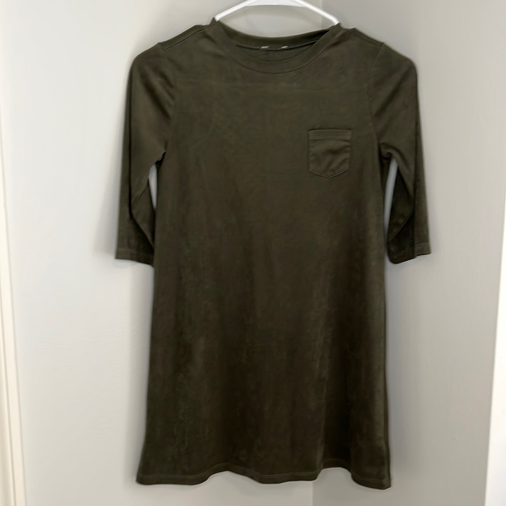 Kids size 8-10 green Forever 21 dress